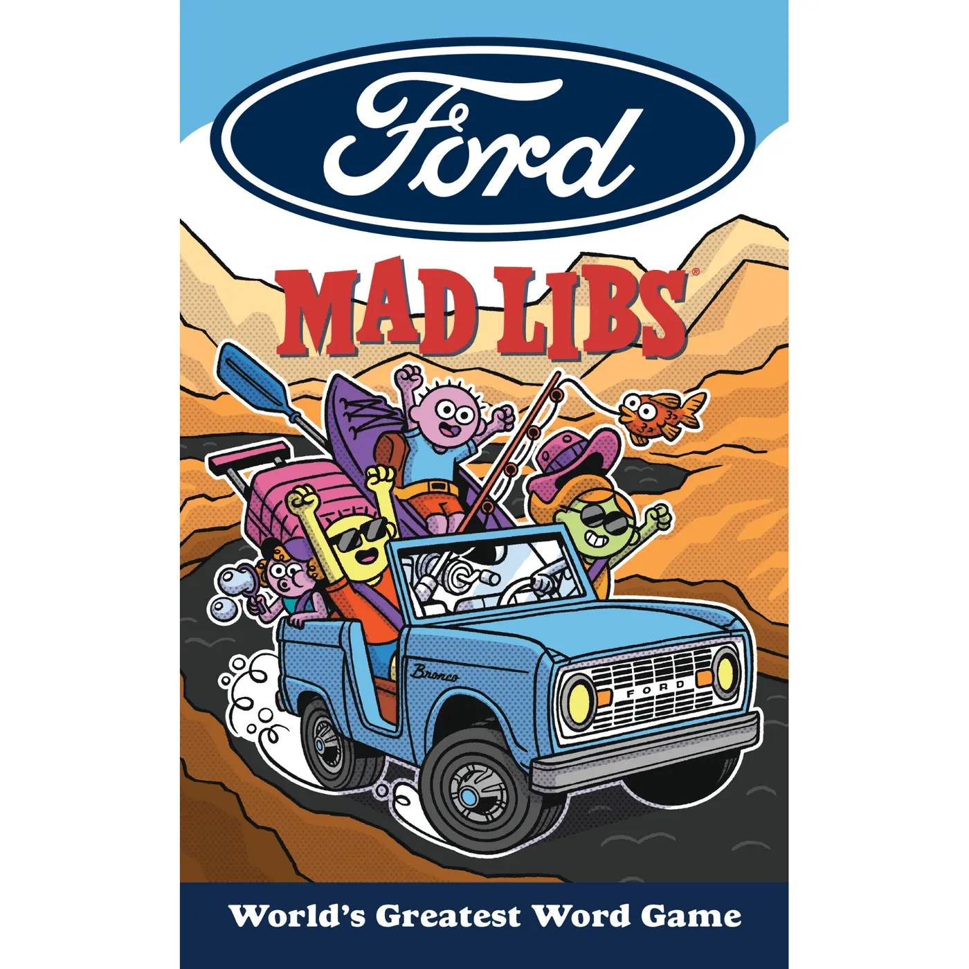 Ford Mad Libs Childrens Activity Book