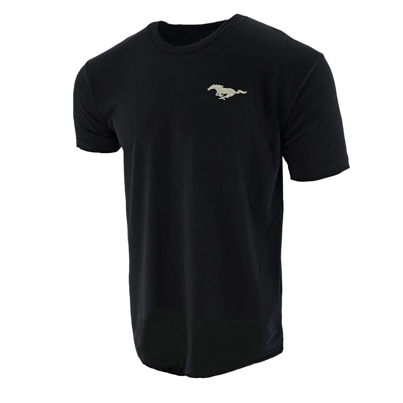 Ford 1964 Mustang Mens Vintage Patriotic Flag T-Shirt - Image 2