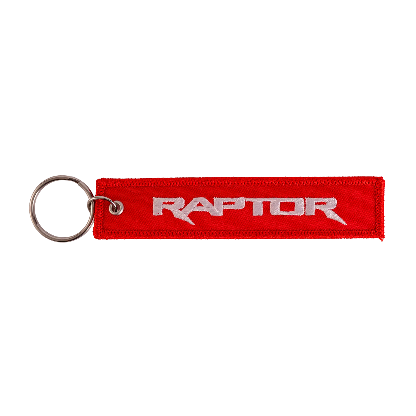 Ford Raptor Red Remove Before Rally Keychain